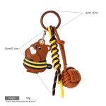 Custom Leather Bag Charm - Image 2