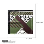 Custom Silk Square Scarf Bandana - Image 3