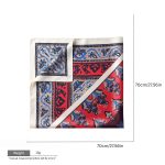 Custom Silk Square Scarf Bandana - Image 4