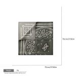 Custom Silk Square Scarf Bandana - Image 7