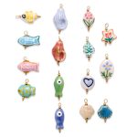 Coastal Breeze Sea Life Charms - Summer Beach Marine Pendants for DIY Charm Bar, Necklace & Bag Chain - Image 2