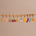 Coastal Breeze Sea Life Charms - Summer Beach Marine Pendants for DIY Charm Bar, Necklace & Bag Chain