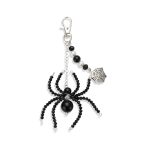 spider bead bag charm