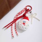plush santa bag charm