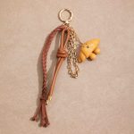 kawaii croissant bag charm