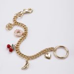 food chain bag charm