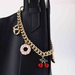 food chain bag charm