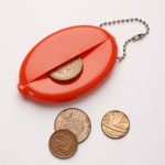 retro pretzel coin purse