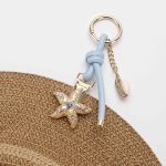 starfish hat clip bag charm