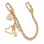 love key chain bag charm