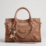 vintage paisley chain bag charm