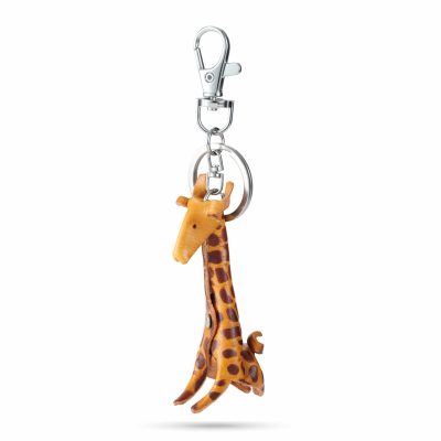 giraffe bag charm