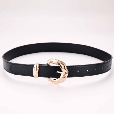 black rose gold belt