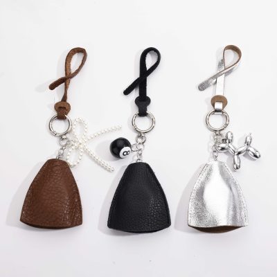 eight ball alarm bag charm